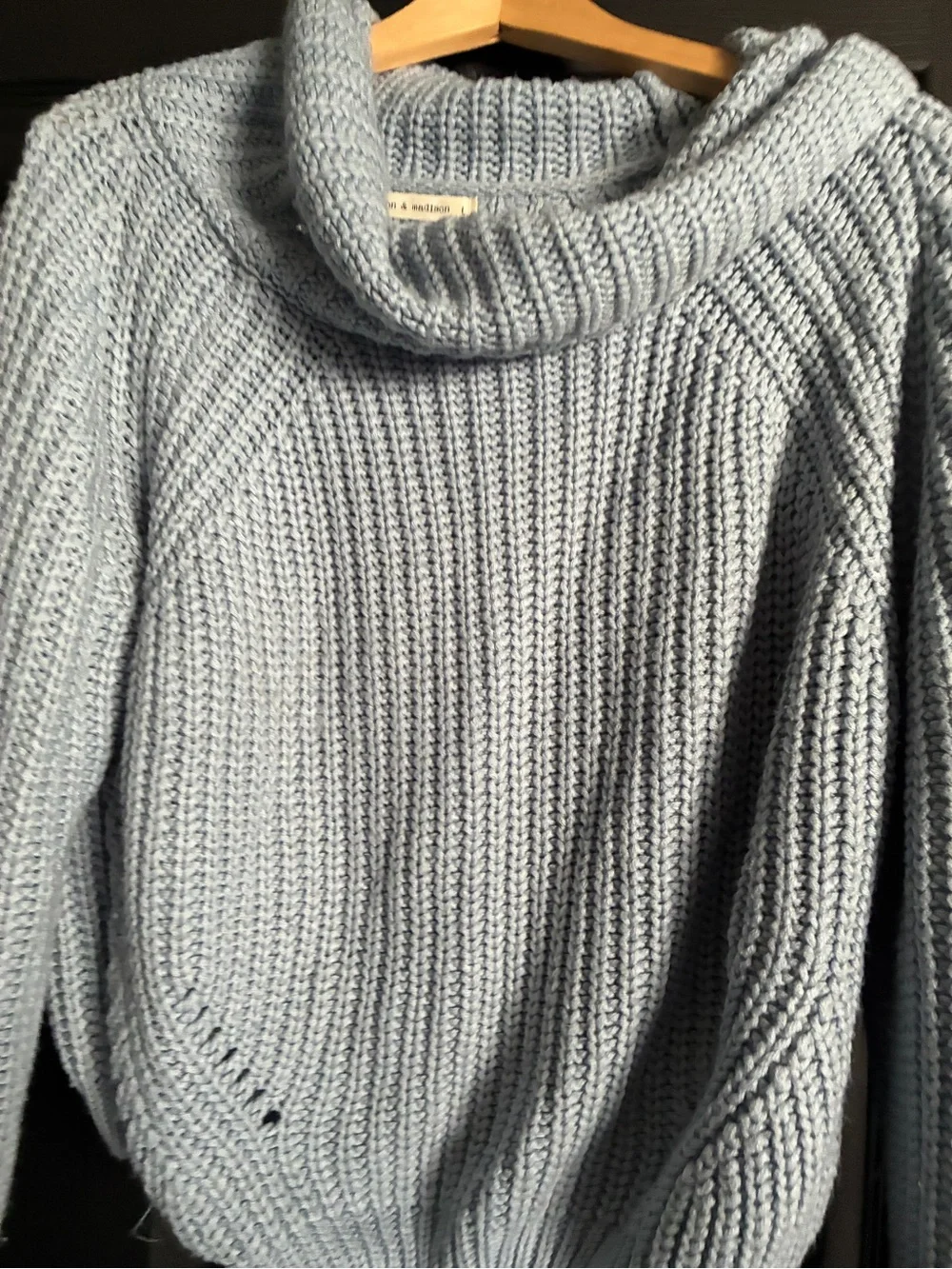 moon & madison chunky knit